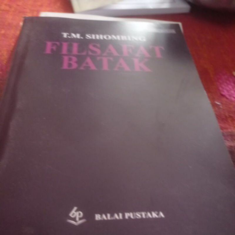 Buku Filsafat Batak