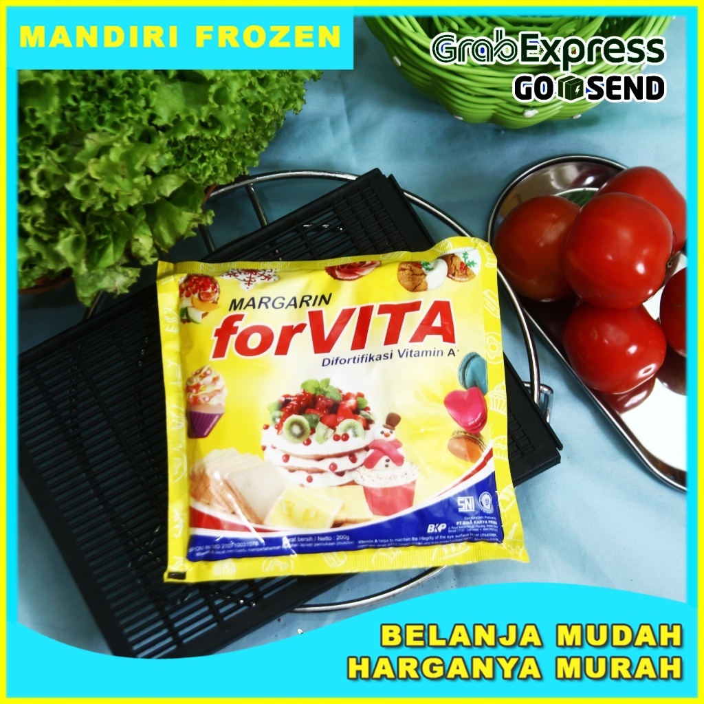 

FORVITA Margarin Sachet 200 gr - Margarin Harga Ekonomis
