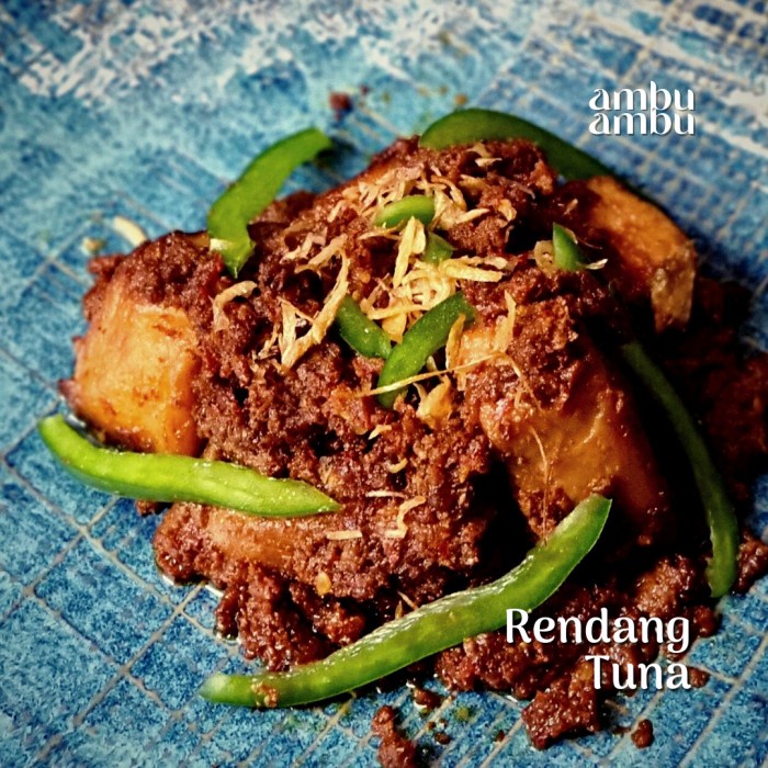 

⭐BISA COD⭐ Rendang Tuna 250 gram - Ambu Ambu