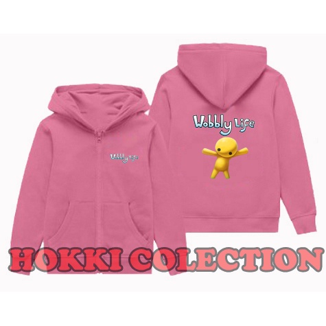 Sweater Hoodie Anak Karakter Laki Laki Perempuan Karakter Game Wobbly Life Termurah