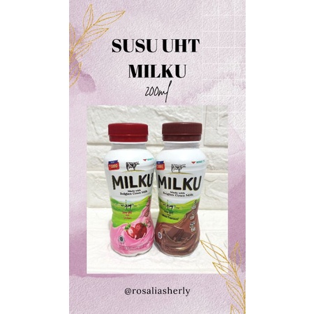 

susu UHT MILKU