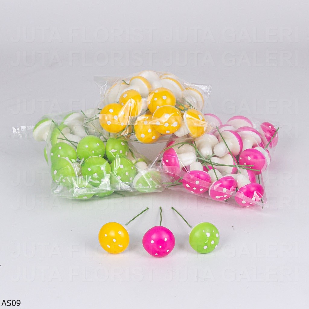 

Jamur Plastik 3cm (isi 24) AS09