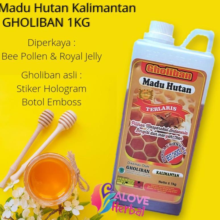 

zcy81 MADU HUTAN KALIMANTAN 1Kg GHOLIBAN ( GRATIS PACKING DUS ) ..,,.,,.,