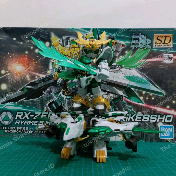 Gundam SD BD RX-Zeromaru Shinkikesho (Sudah Dirakit) - Original Bandai