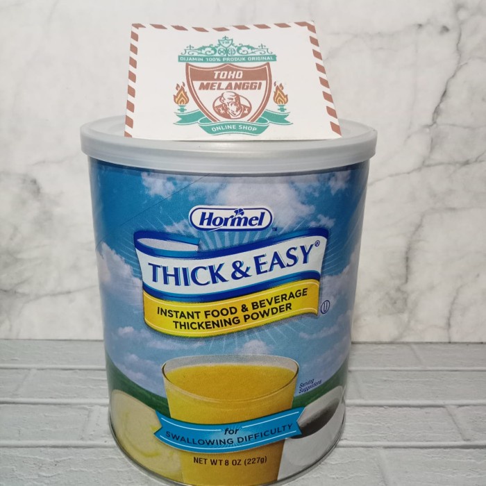 

⭐BISA COD⭐ Hormel Thick & Easy Instant Food Beverage Thickener 227 gr