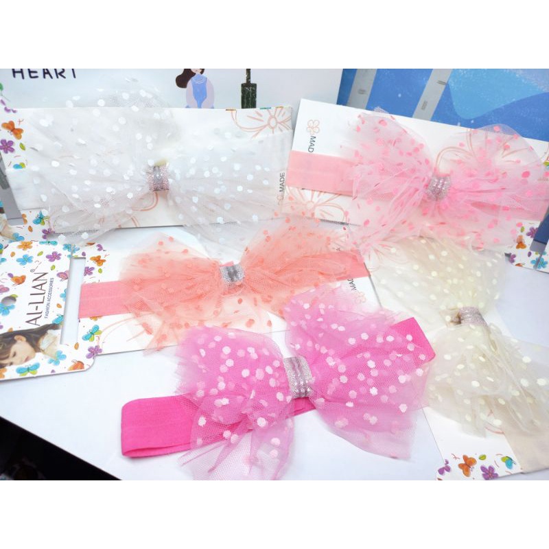 Bandana Bayi / Bandana Bayi Pita Tile / Bando Bayi / Bando Bayi Pita / Bando Payi Tille