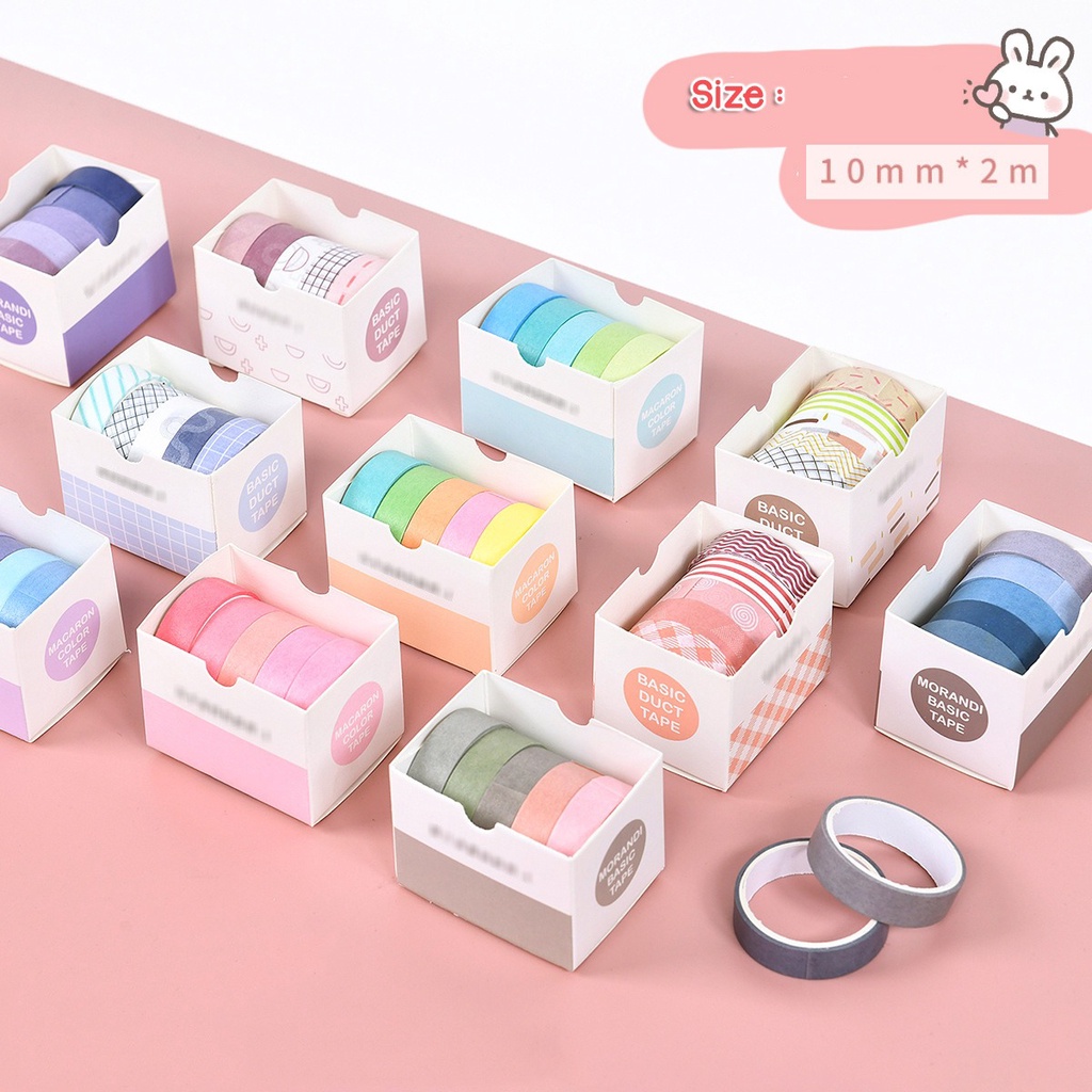 

GEM- WASHI TAPE SELOTIP KERTAS MASKING TAPE SOLATIP KARTUN SELOTIP LUCU STICKER KERTAS STIKER KERTAS LUCU STIKER LABEL HIAS SCRAPBOOK JOURNAL AGENDA MOTIF GARIS