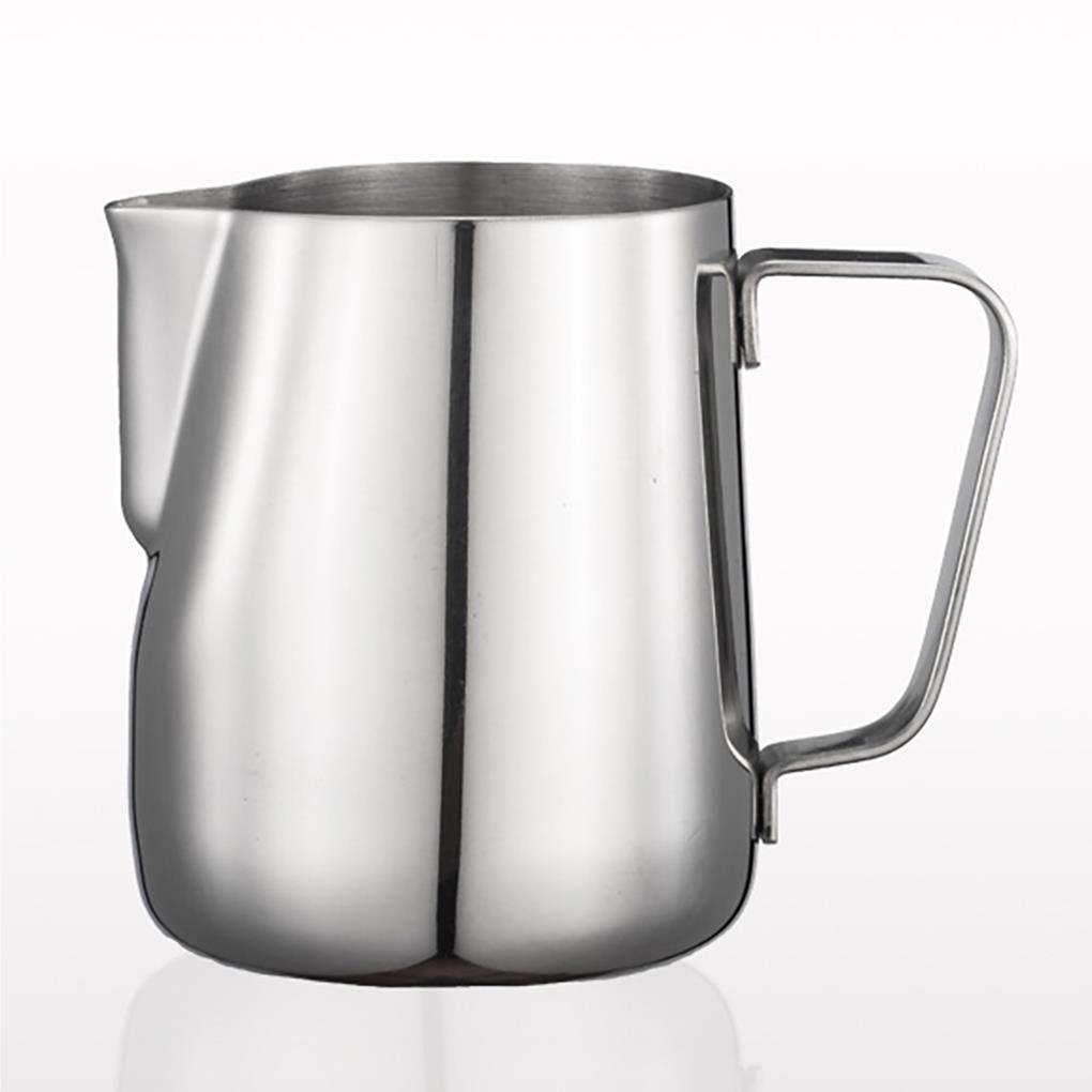 Pitcher Kopi 150ML Stainless Steel Milk Frothing Jug Mug Pitcher Kopi Espresso Craft Frothing Jug (Silver)