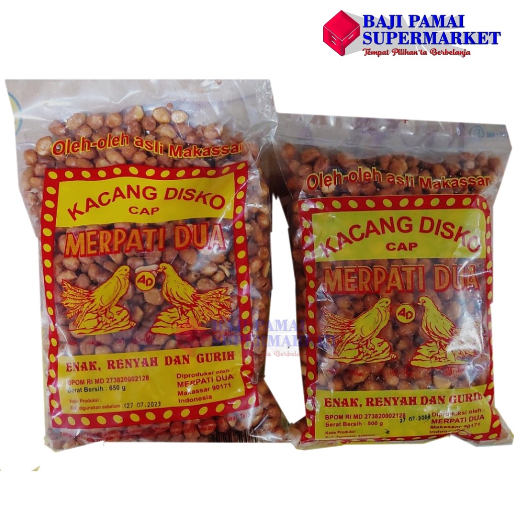 

Kacang disco cap merpati dua