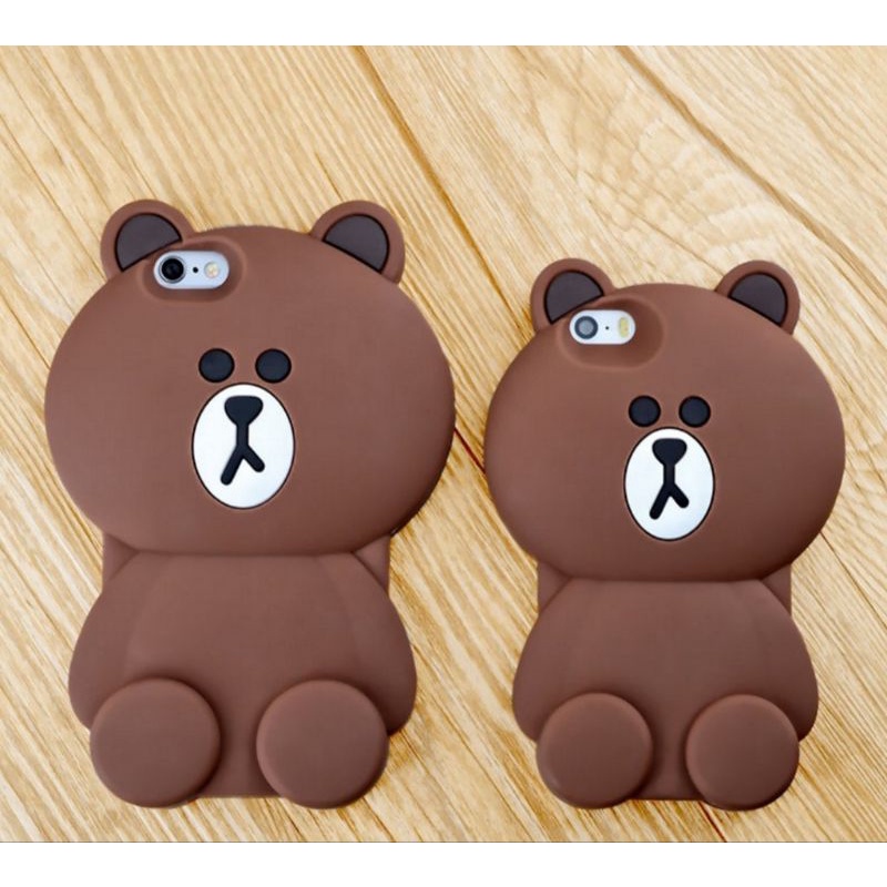 Case 3D Boneka Oppo A59 F1S Motif Beruang Lucu