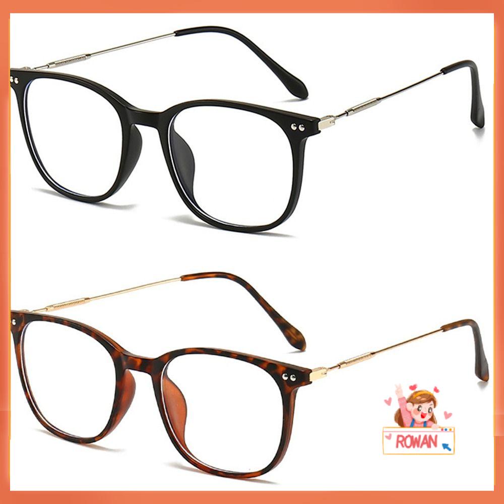 R-flower Anti-Blue Light Kacamata Pria Wanita Tahan Lama Pelindung Mata Ultra Light Frame