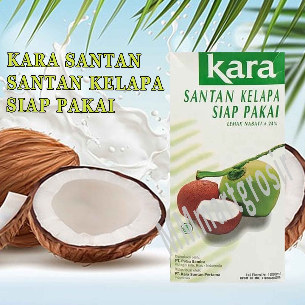 Kara Santan / Santan Kelapa / Santan Siap Pakai / 1000ml