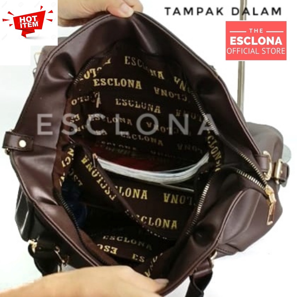 TAS WANITA ESCLONA 0146 TAS TANGAN HANDBAG TERBARU TAS CEWEK TAS BATAM MURAH TAS PEREMPUAN FASHION S2