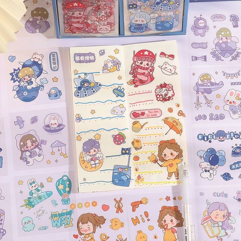 𝘈𝘉𝘎✰ STIKER MOMO 2D / STIKER KARAKTER BT21 CUTE TAHAN AIR / STIKER KOREA LUCU MOTIF KARAKTER TAHAN AIR 1244