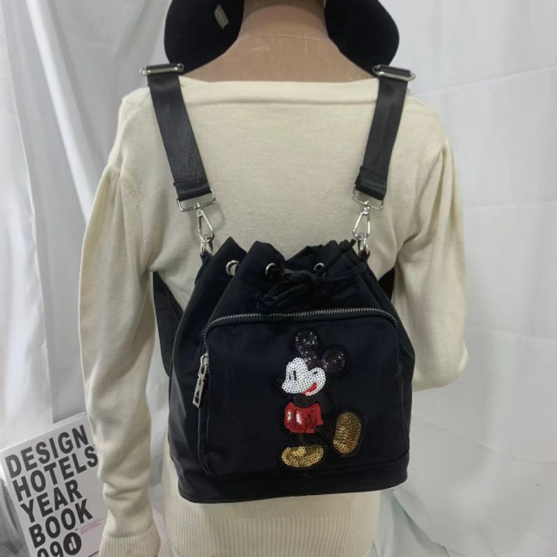 Ransel &amp; Slempang Fashion Mick*y 2in1