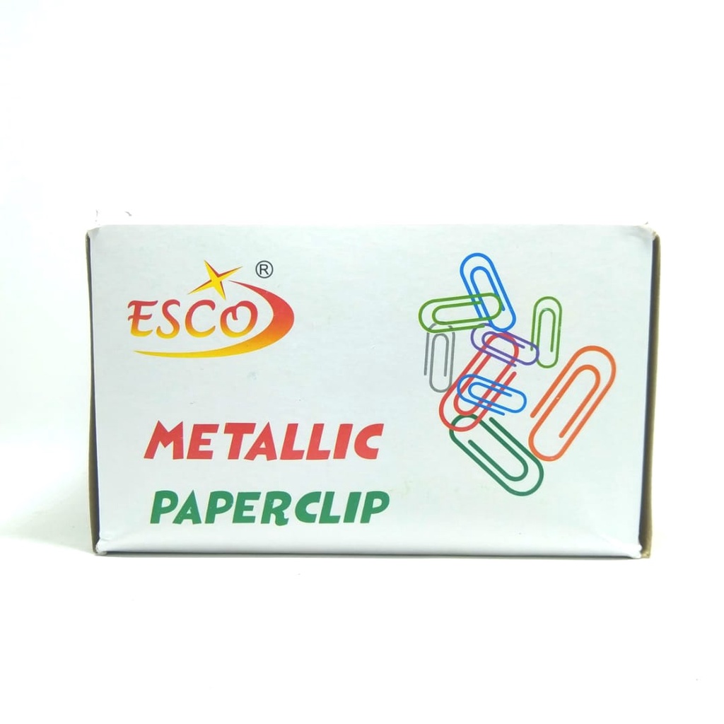 

Paper Clip Metalic/ Paper Clip Metalik/ Paper Clip Esco/ Paper Clip Neon/ Clip Kertas/ Paper Clip/