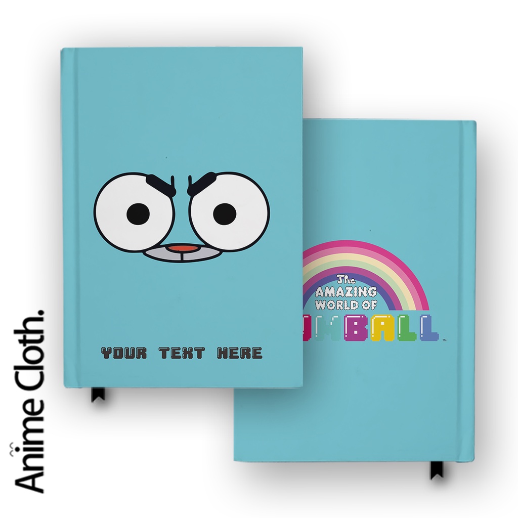 

Buku Catatan Notebook Gumball 5 Face Hardcover Custom Planner Diary Jurnal Agenda A5 A6