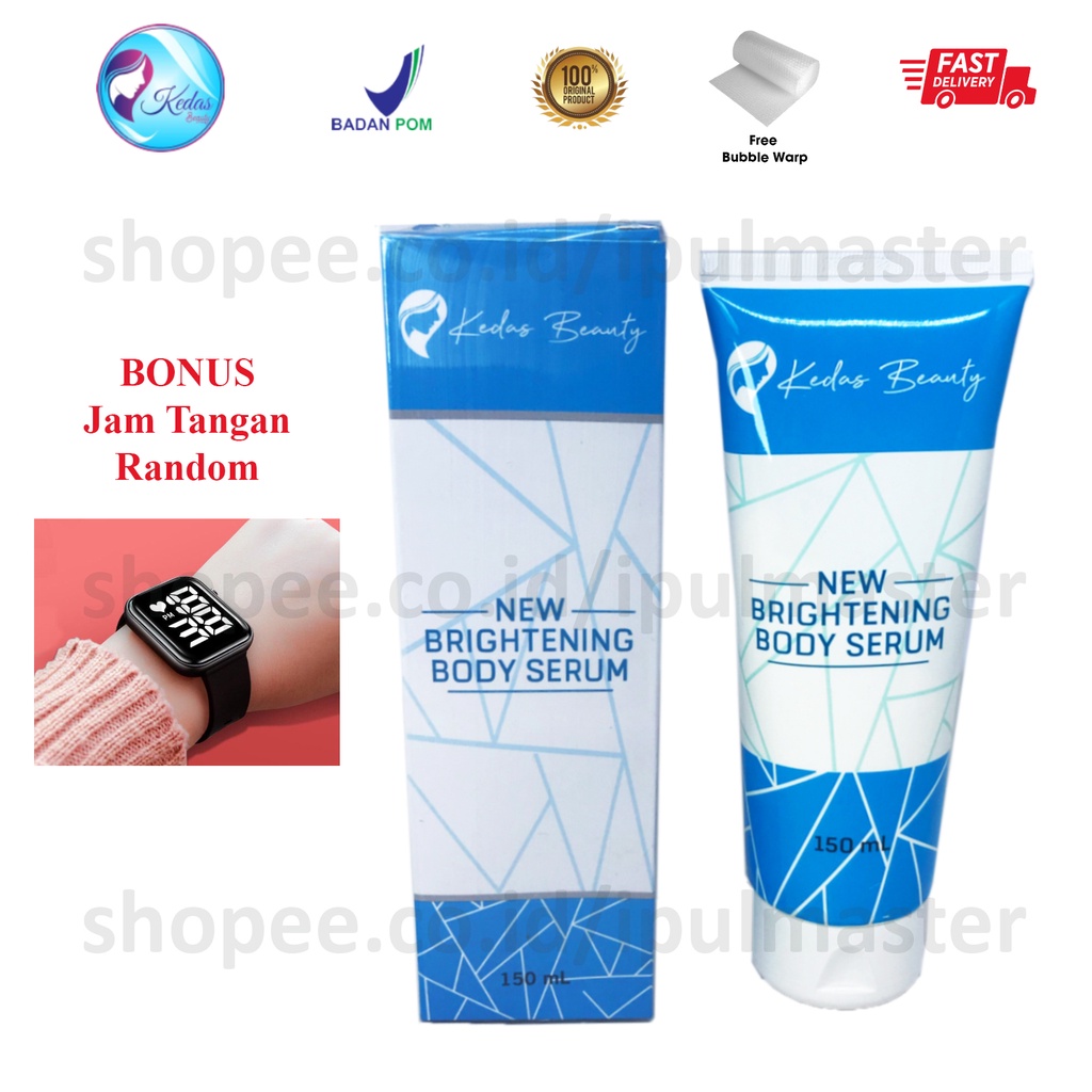 Kedas Beauty Brightening Body Serum 150ml Body Lotion Original BPOM