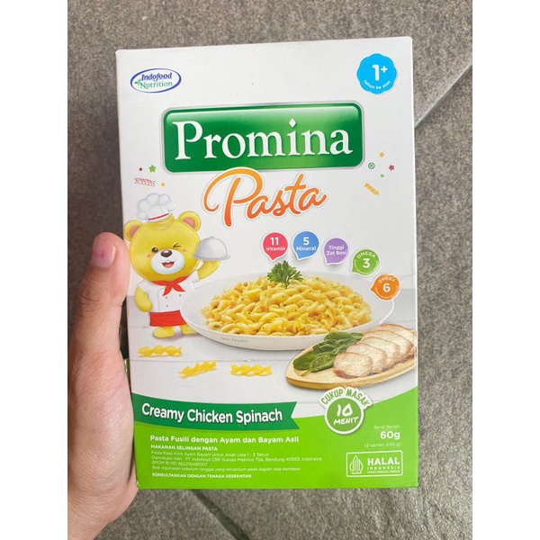 promina pasta creamy chicken spinach