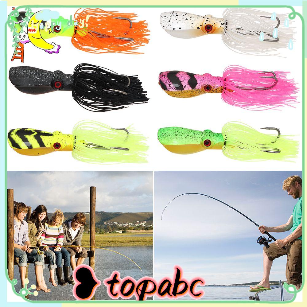 Top Fishing Lure ABS Pelampung Wobbler Double hook Hard Umpan Pancing