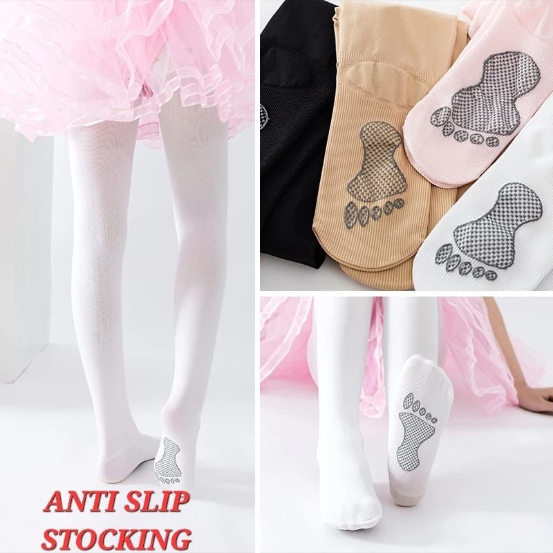 ANTI SLIP STOKING STOKING BALET BALLERINA ANAK REMAJA IMPORT NYAMAN KAOS KAKI