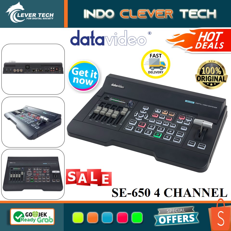 Datavideo SE-650 HD 4-Channel Digital Video Switcher