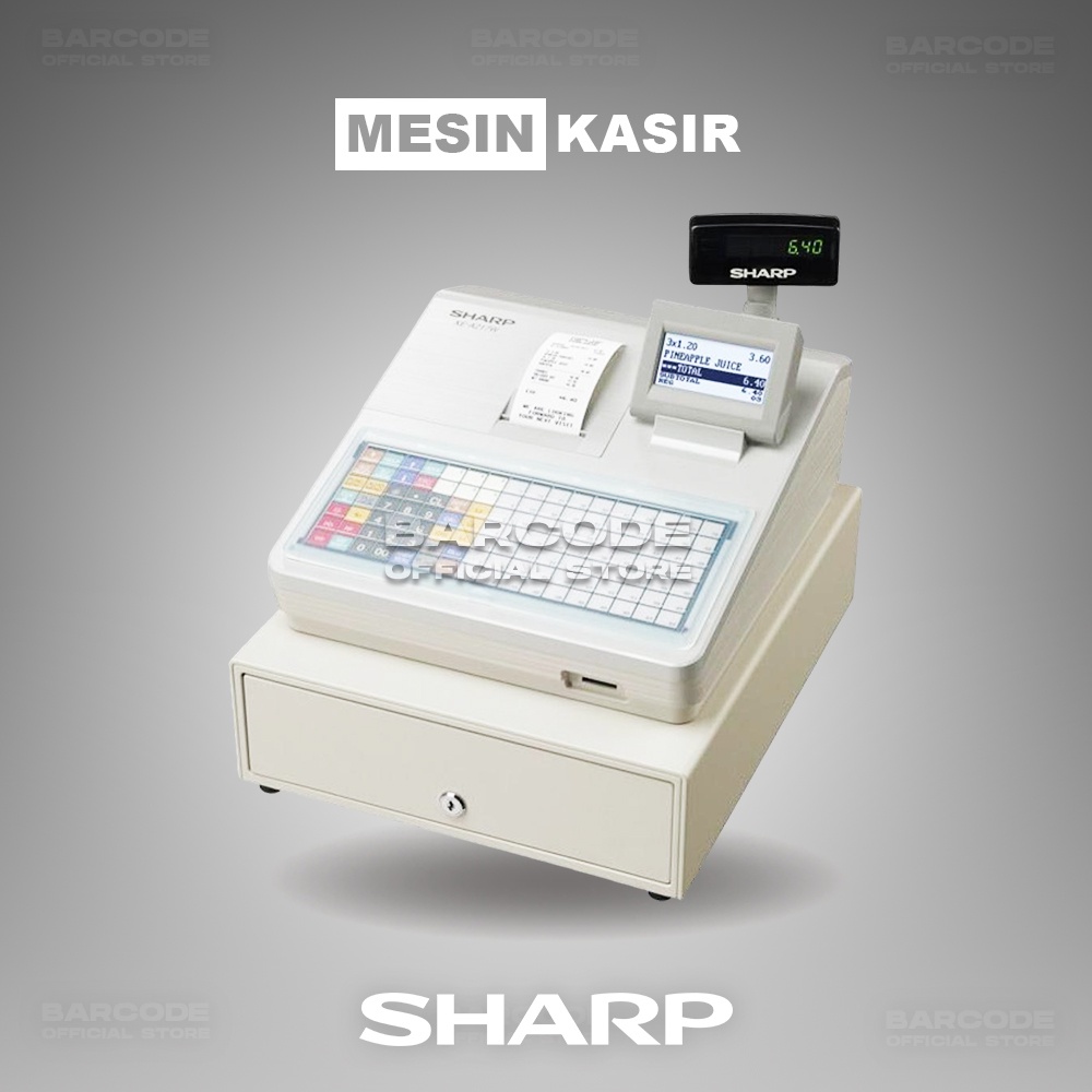 

CASH REGISTER SHARP XE-A217W - MESIN KASIR SHARP 217 - XE-A217 W RESTO