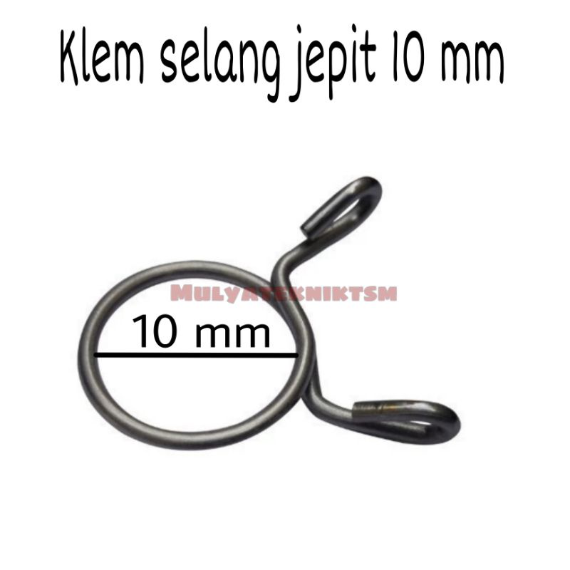 Klem Selang jepit klem selang radiator 10 mm