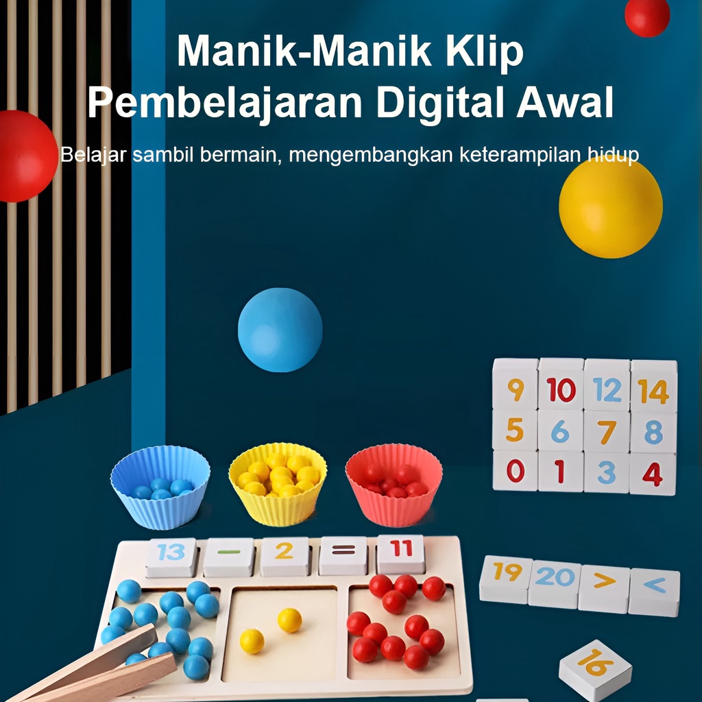 Mainan Edukasi Berhitung Anak 3-4-5-6 Tahun Perempuan Laki Laki | Thinking Digital Toys | Kado Ulang Tahun Anak Cowok