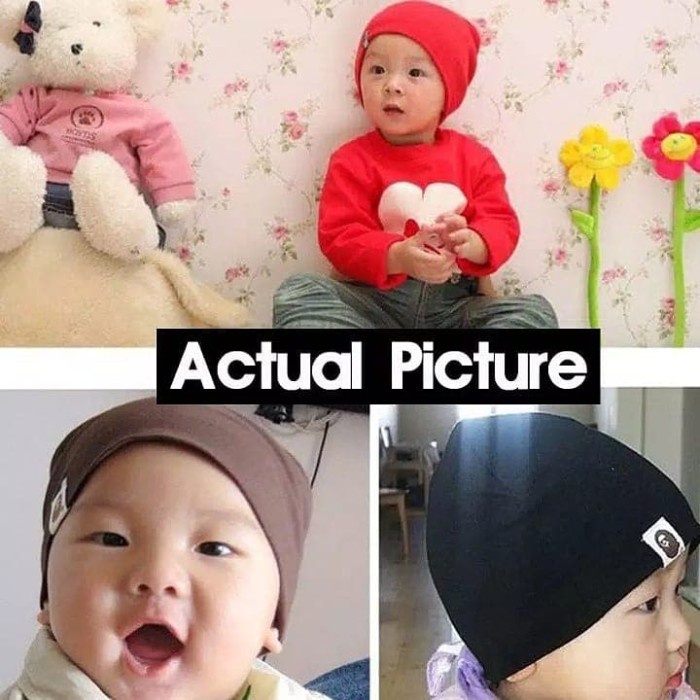 Topi Kupluk bayi unisex lucu / Topi Bayi / Kupluk Bayi