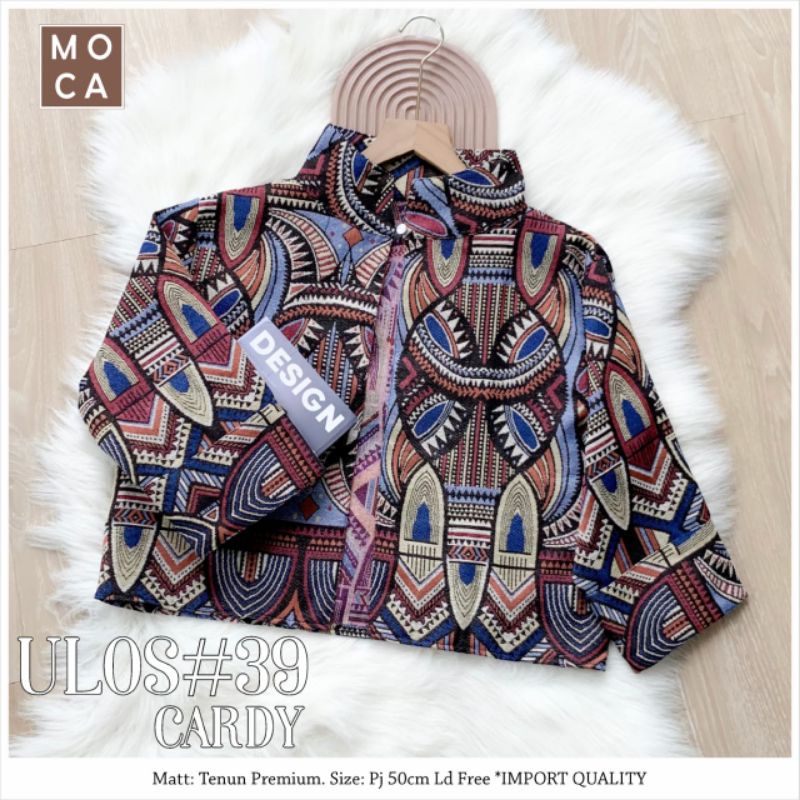 ULOS CARDY KODE #39 BY MOCA MOELA MOLLI MORIST MOANA MOWMO BAHAN TENUN PREMIUM FIT TO XXL JUMBO