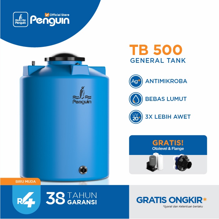 Penguin TB-500 5000 Liter Toren Tandon Tangki Air General Tank