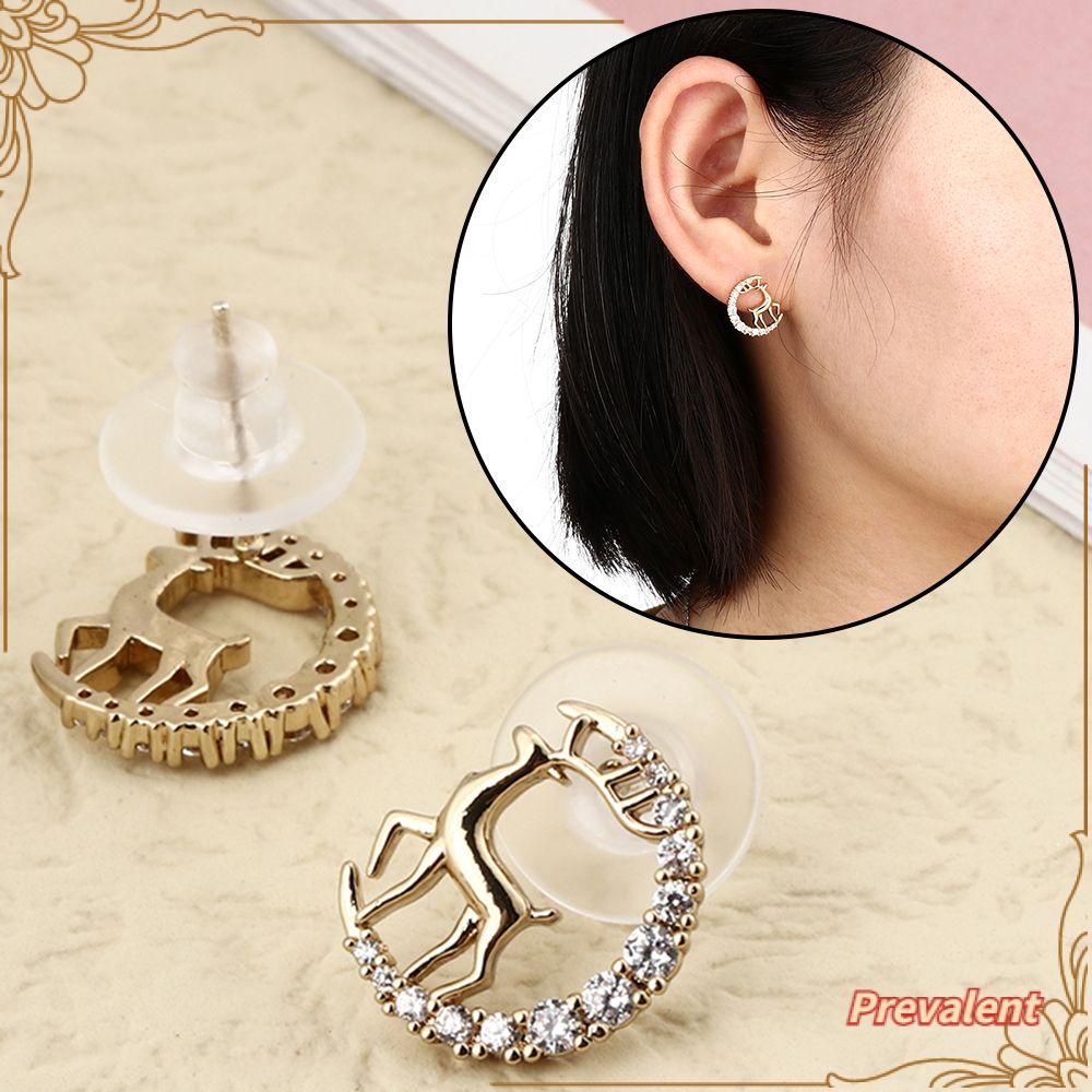 Preva Anting Tusuk Anting Perhiasan Hadiah Elk Bell Xams