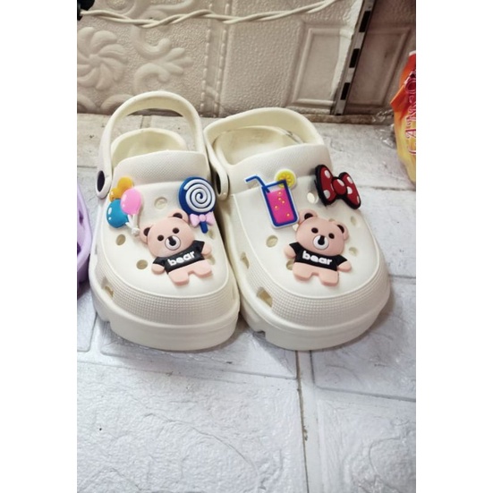 Sandal fuji anak perempuan terbaru jibtz jelly Eva import 805 ne fashion