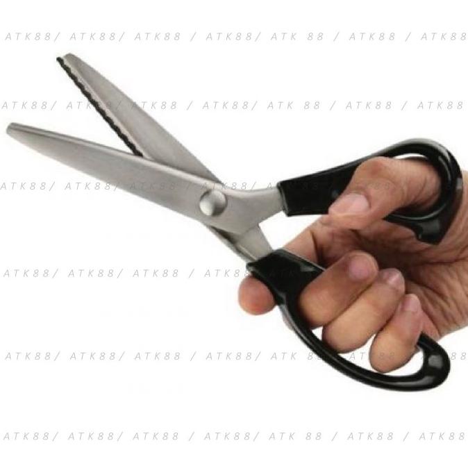 

[BISA COD] Gunting Gerigi / Gunting Kain Zig Zag Joyko Zz 85