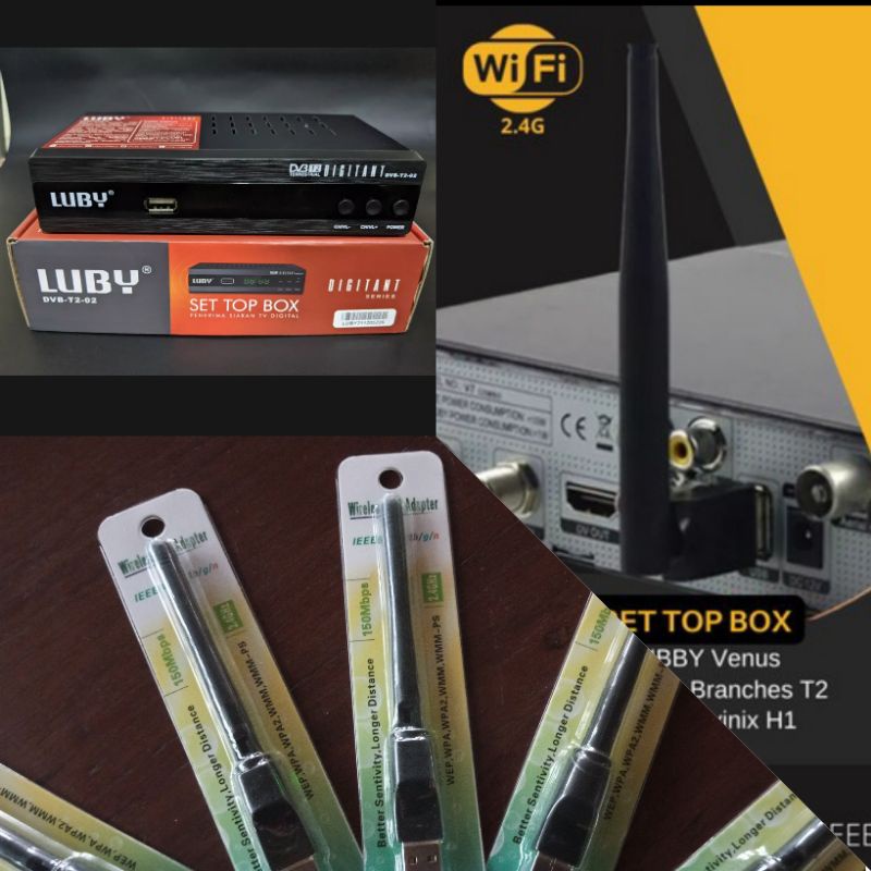 DongleUSBLubyWifiSetTopBoxTV