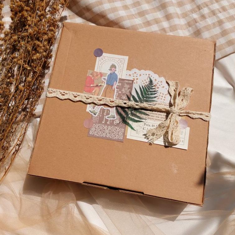 

SPECIAL EDITIONE➥ FULL PACKAGE JOURNAL KIT SPECIAL EDITION W/ NOTEBOOK BRUSH PEN UNTUK BUJO JOURNALING DEKORASI SCRAPBOOK VINTAGE Super Sale