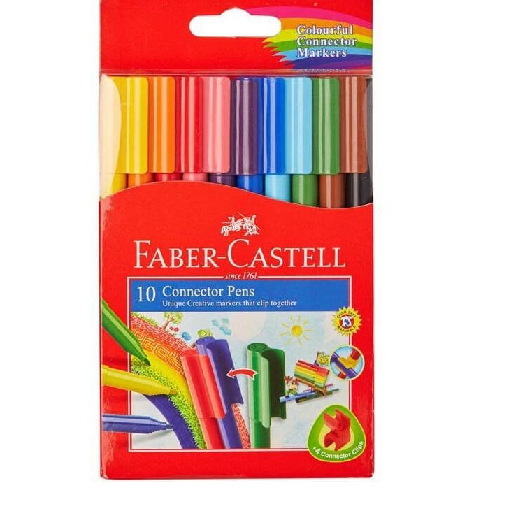 

Serba Grosir 10 CONNECTOR PENS FABER-CASTEL 11150ACB