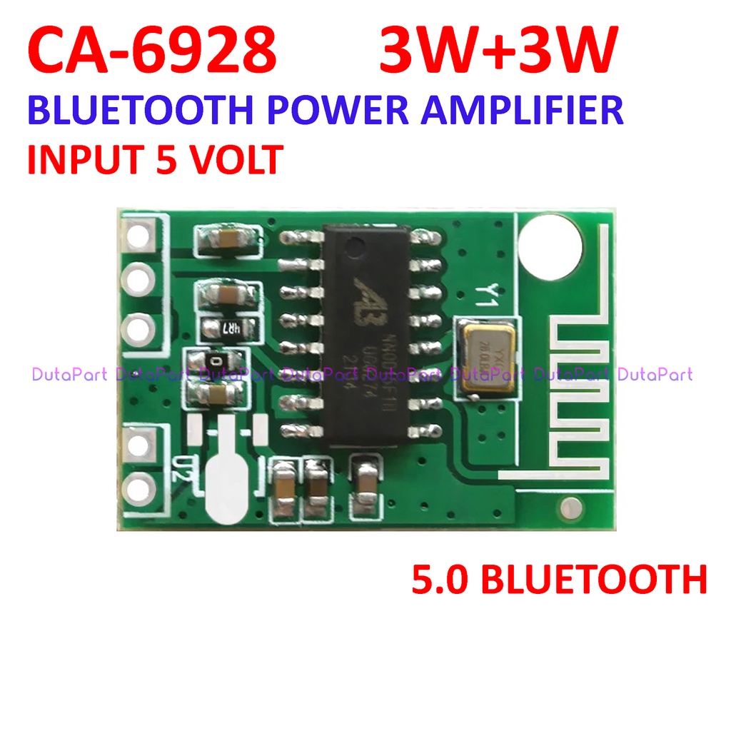 CA-6928 Bluetooth Power Amplifier 3W+3W 2x3W 5V Stereo CA 6928 CA6928