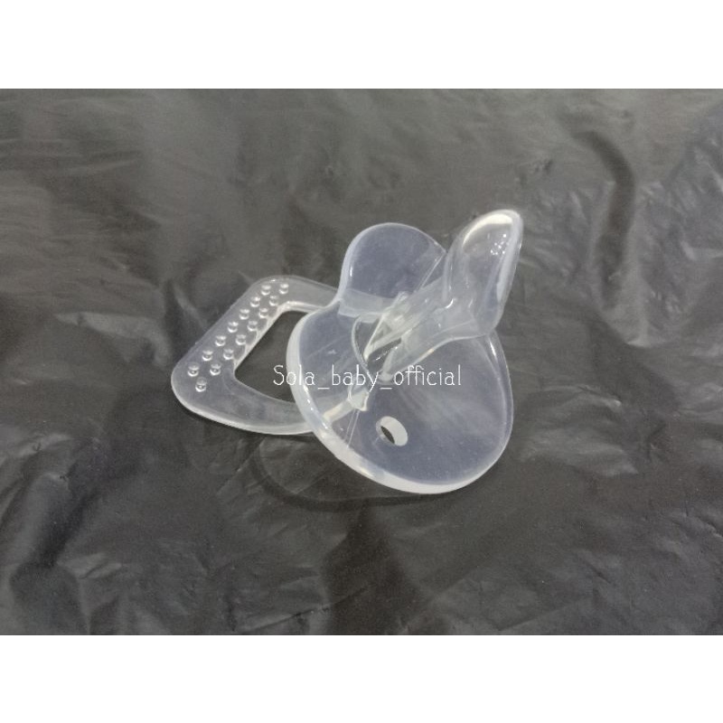 Empeng Anak Bayi Pipih/Empeng DOT Anak Bayi Full Silicone