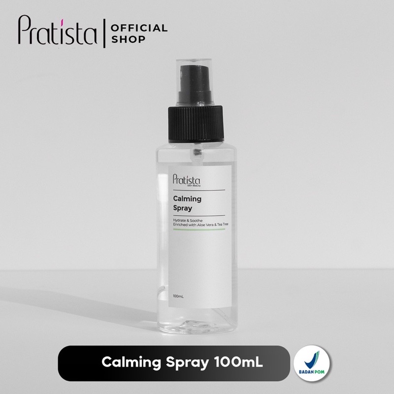 PRATISTA CALMING SPRAY CICA HYDRATING MIST HYALU TONER FACE MIST CALMING SPRAY PRATISTA TONER 100ML