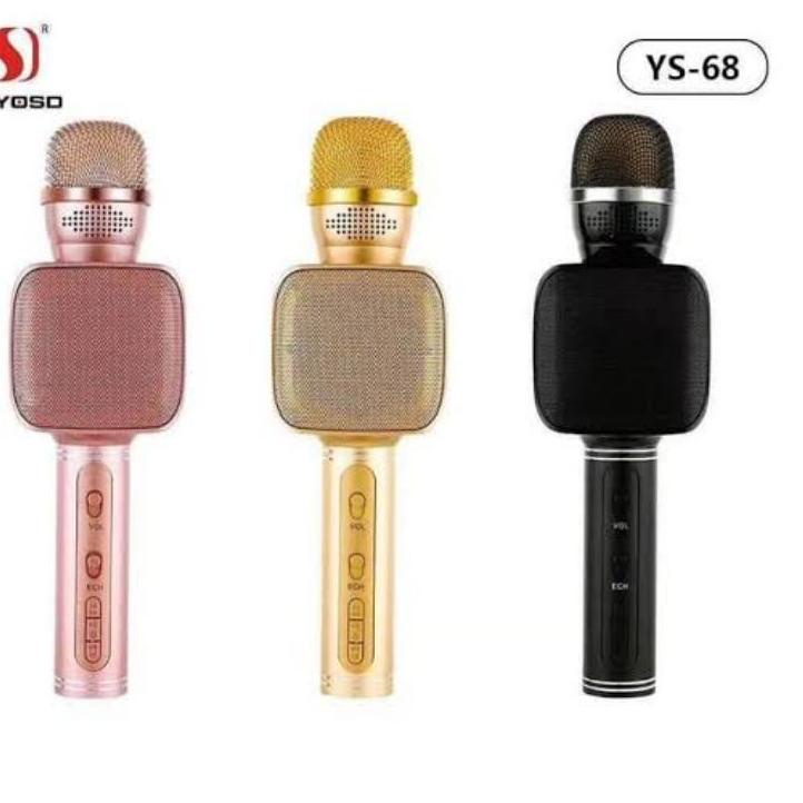 Jual 4.4 MALL Mic Bluetooth Karaoke Original YS 68 YS68 YS68 / Mic