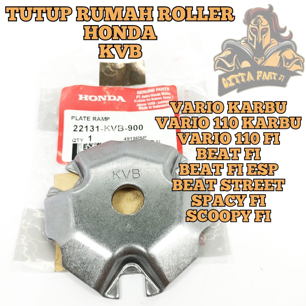 TUTUP RUMAH ROLLER HONDA AHM KVB KUALITAS ASLI ORIGINAL HONDA AHM PRESISI TIDAK BUNYI BESI TEBAL DAN DIJAMIN AWET VARIO 110 KARBU VARIO 110 FI BEAT FI BEAT FI ESP BEAT STREET SPACY FI SCOOPY FI