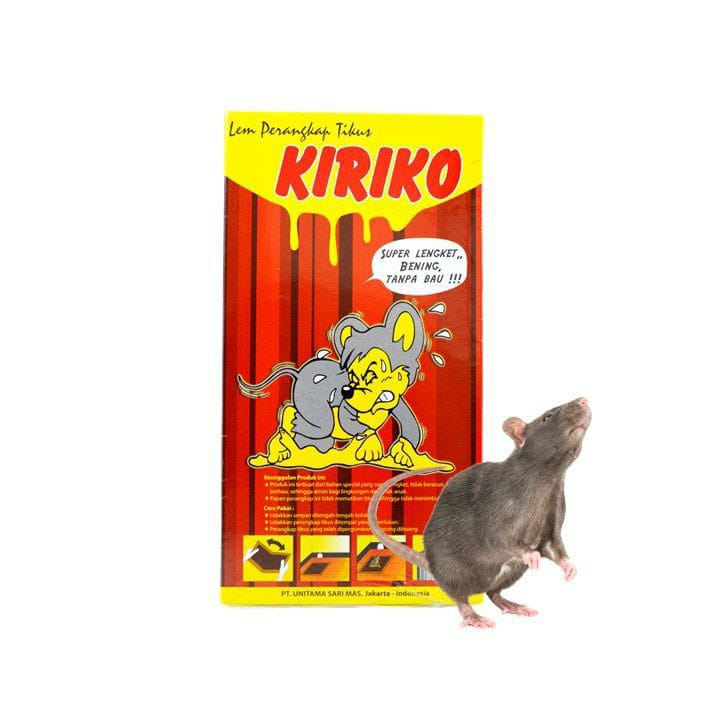 KIRIKO LEM TIKUS / PERANGKAP TIKUS PAPAN KIRIKO