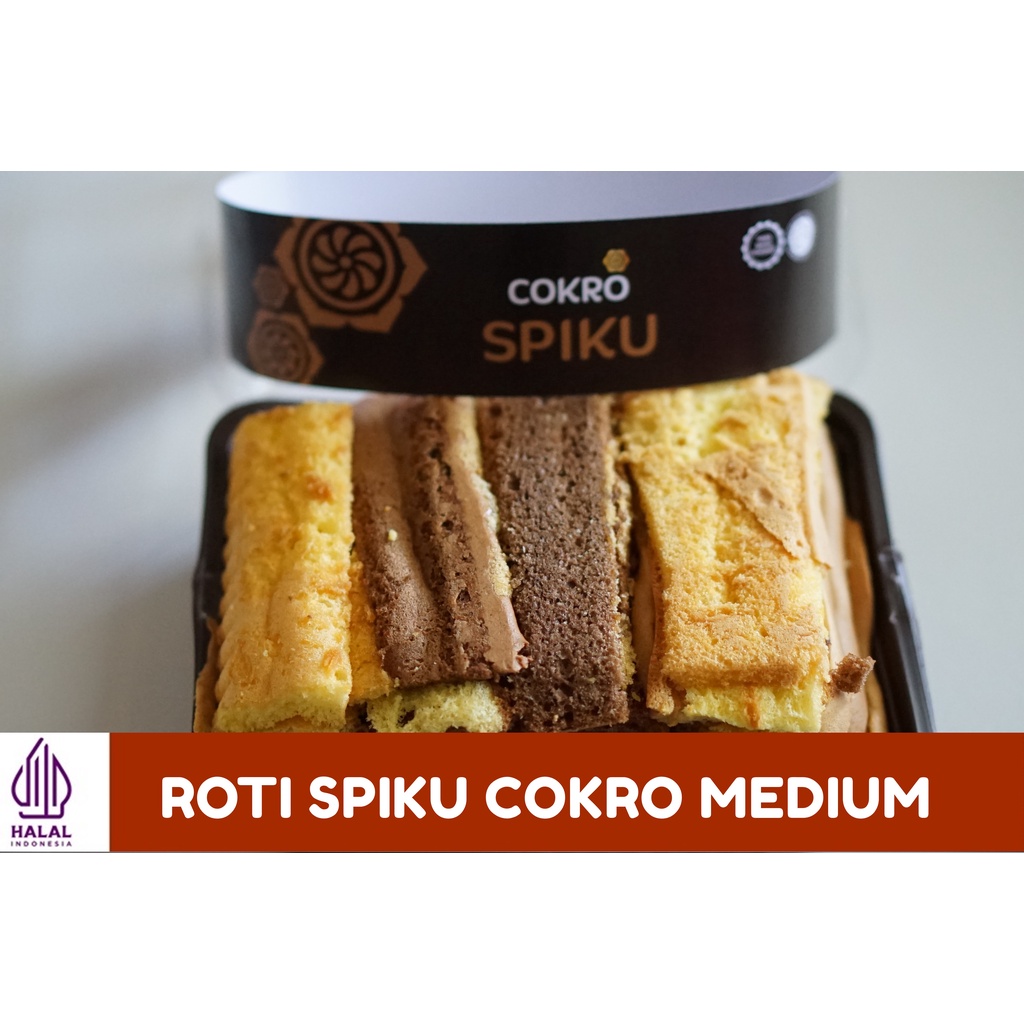 

Roti Spiku Cokro kemasan medium