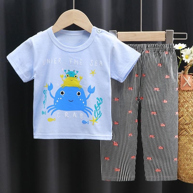 READY STOK!!! baju setelan import anak unisex usia 0-2 tahun lucu karakter / setelan bayi kekinian premium