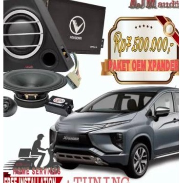 Paket Audio Mobil Full System Mitsubishi Xpander Cello Mix Venom Not H