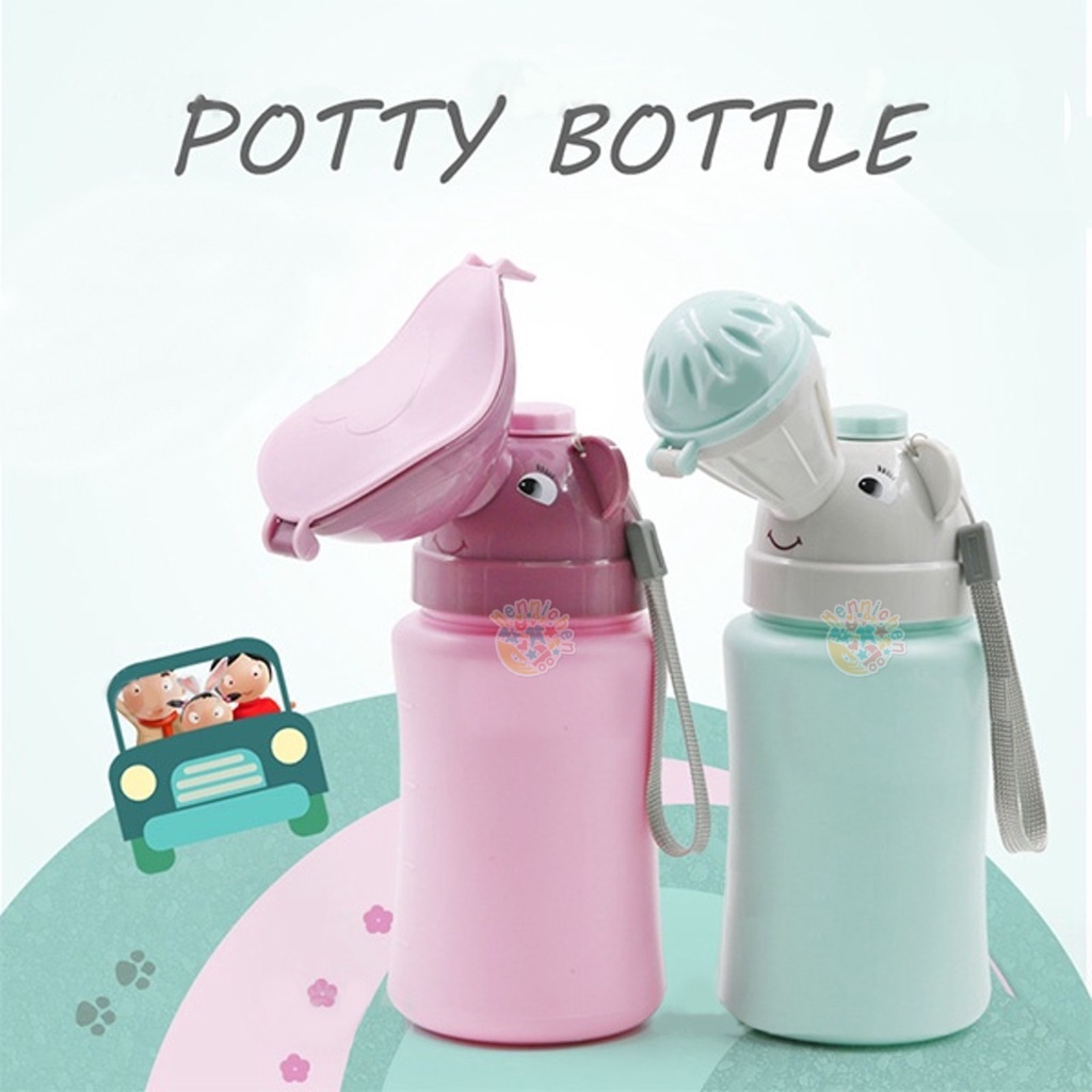 PISPOT ANAK TRAVEL URINAL POTTY PEE BOTTLE / BOTOL PIPIS ANAK TRAVEL PISPOT TEMPAT PIPIS ANAK BOTOL