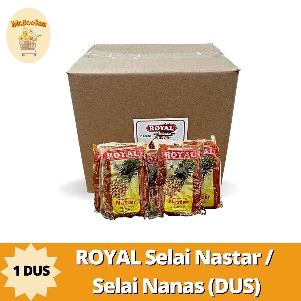 

ROYAL Selai Nastar (1 DUS) / Selai Nanas isi 1 dus 20 pcs