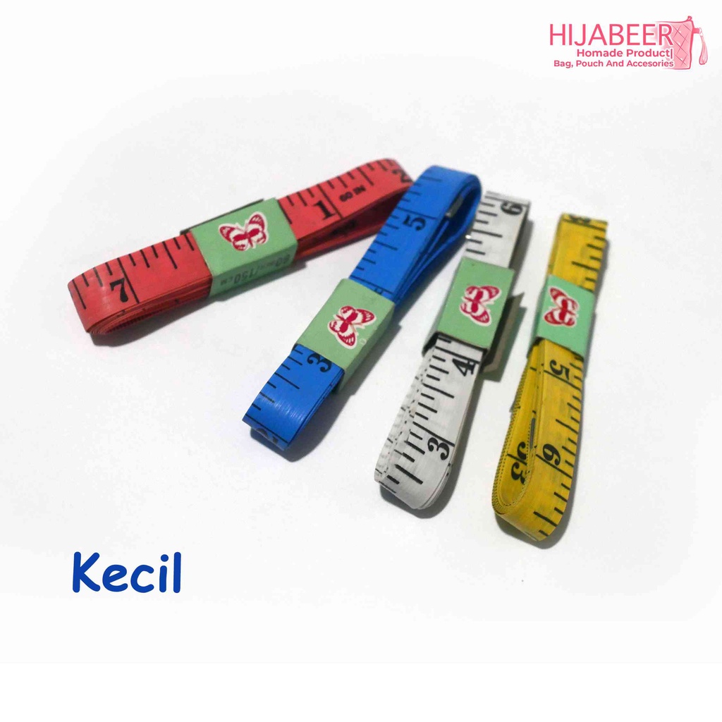 Meteran Alat Ukur 150cm Kecil Aksesoris Jahit DIY